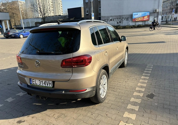 Volkswagen Tiguan cena 67900 przebieg: 147000, rok produkcji 2015 z Łódź małe 92